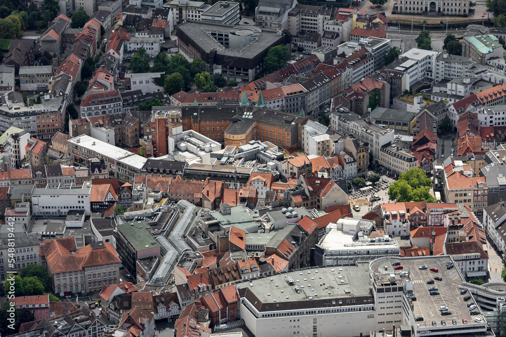 Luftbild Kohlmarkt Braunschweig