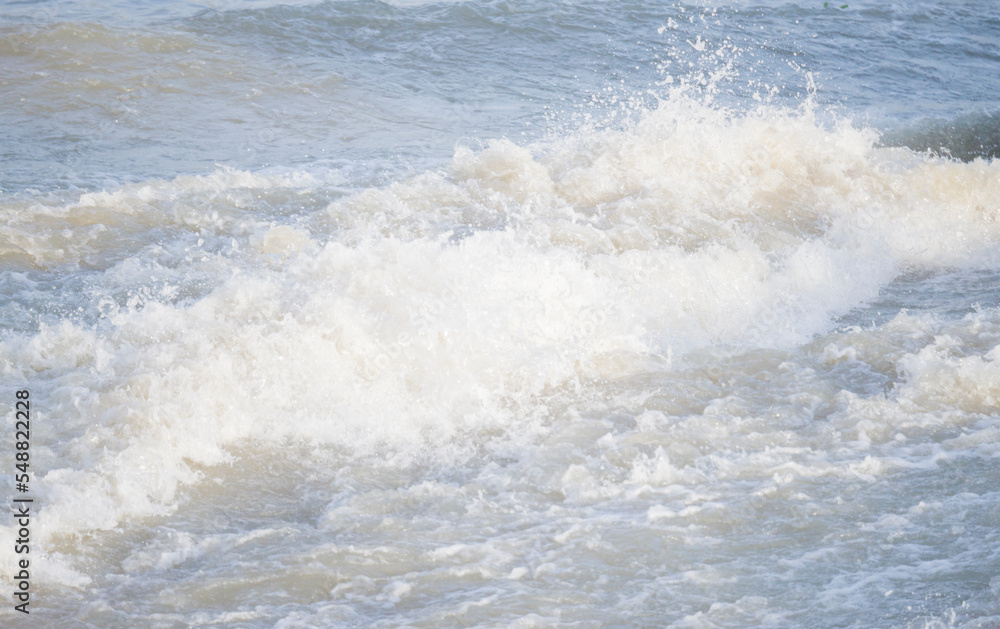 wave on the beach texture