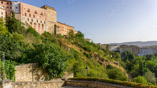 Panoramic view the hill in Cuenca