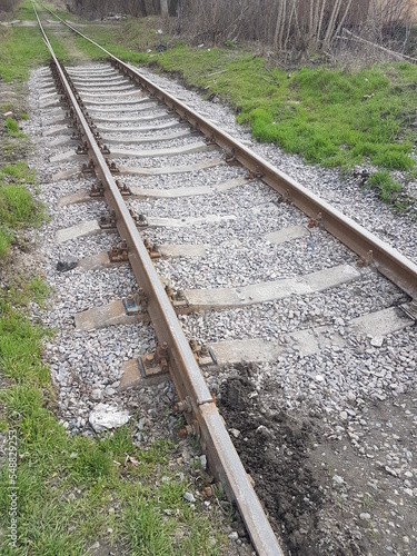 railway in the countryside