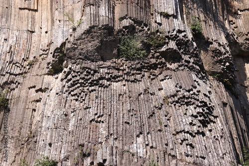 The former basalt quarry at Zlaty vrch, Czech republic