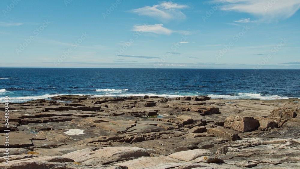 view from the beach