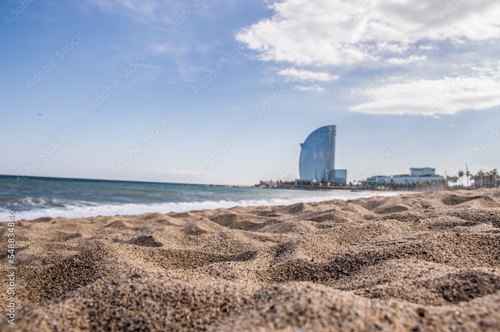 Obraz premium Stadtstrand - Barcelona
