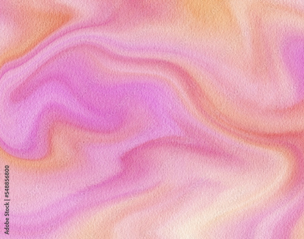 Fototapeta premium Pink Watercolor Background