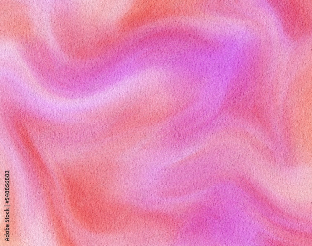 Fototapeta premium Pink Watercolor Background