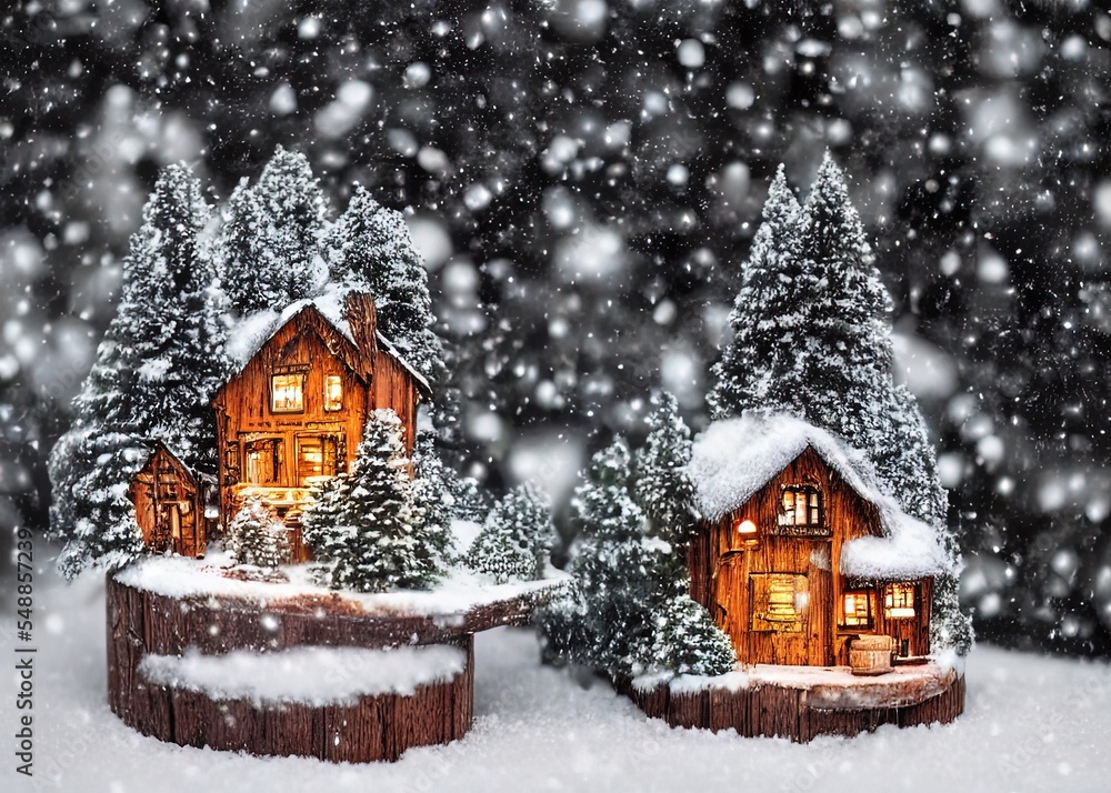 Fototapeta premium Snow Globe
