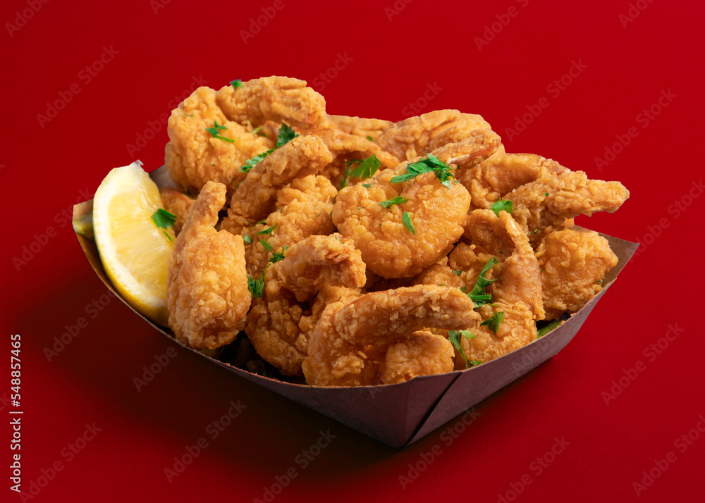 Crispy shrimp