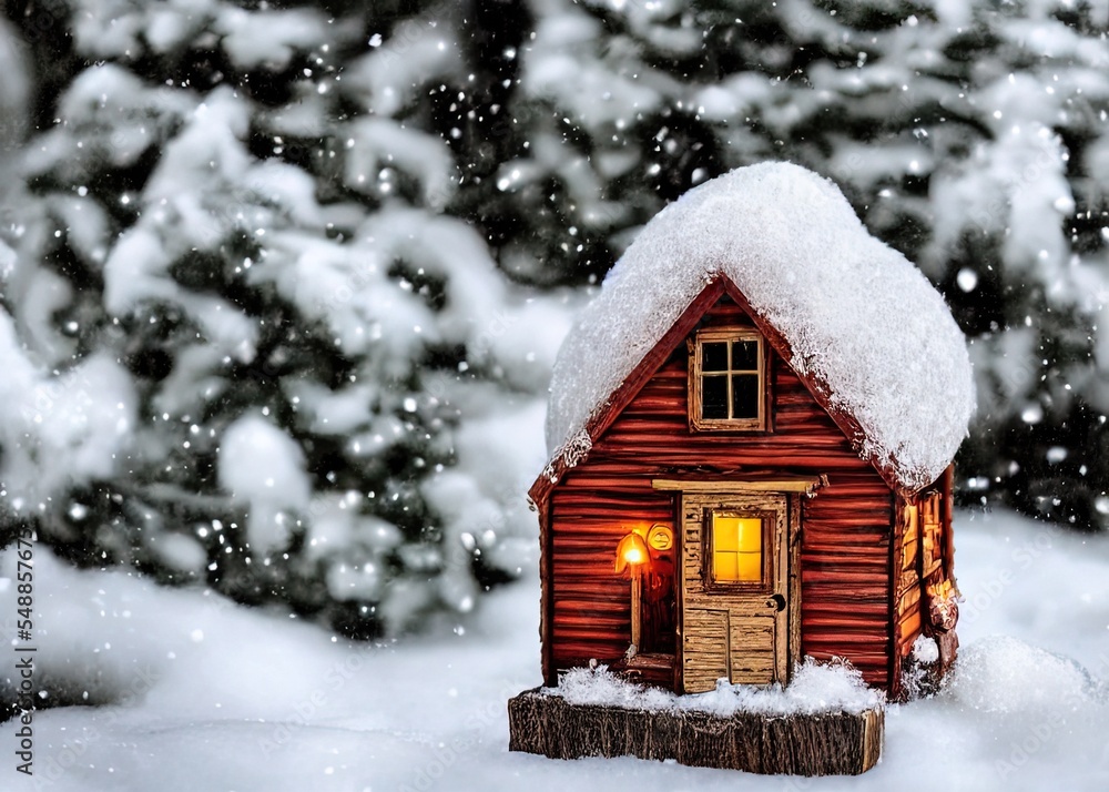 Fototapeta premium Snow Globe