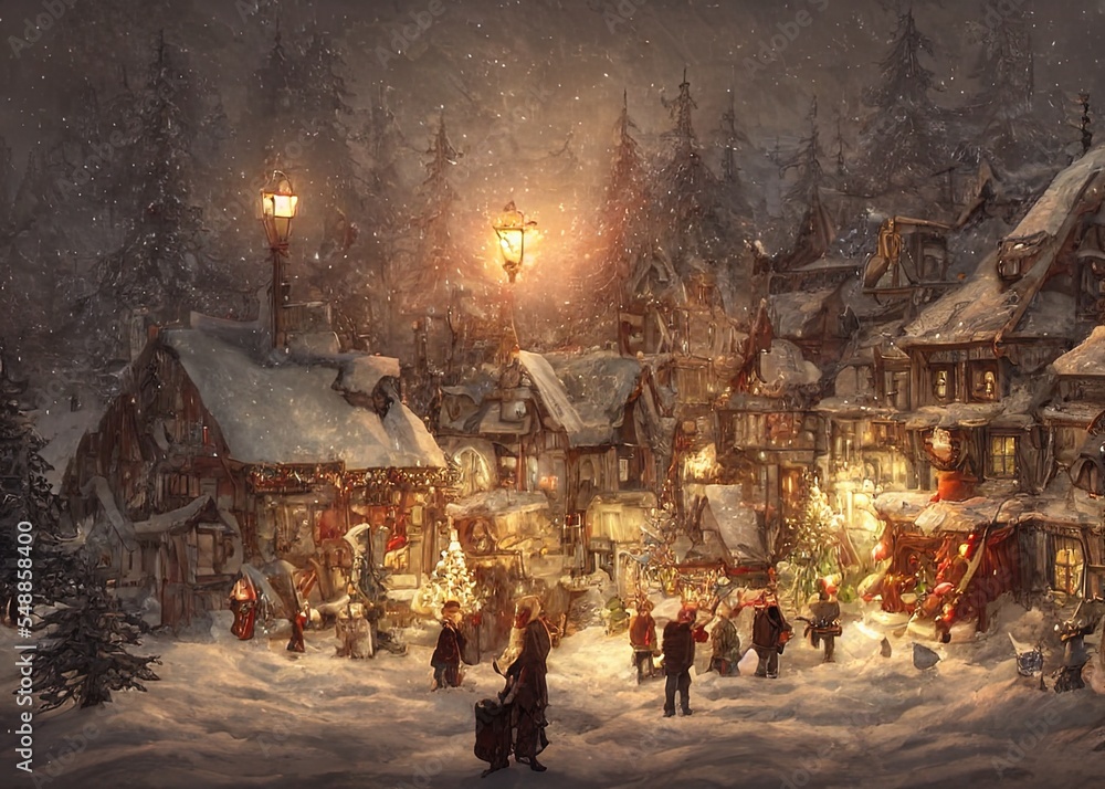 Snow Village Snow Village