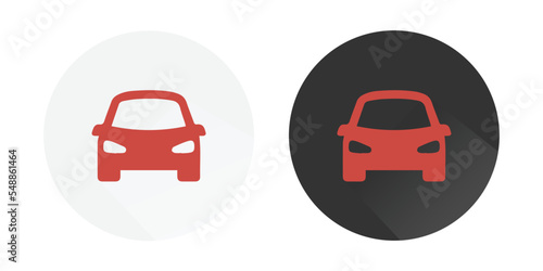 Car Icon, Electric car icon, Car logo Colorful vector icons