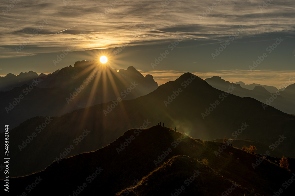 Obraz premium Dolomity,przełęcz , góry , dolomity, Włochy, Alpy, Tyrol, Passo Gardena