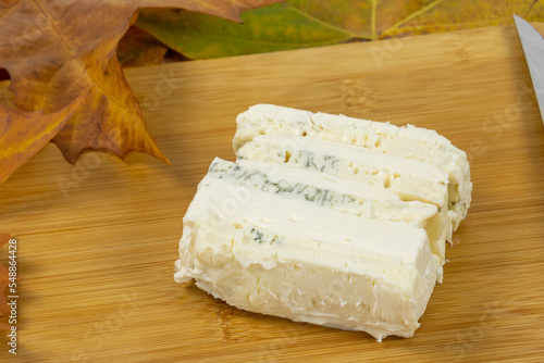 Photos fromage Duo Mascarpone Gorgonzola et pain en gros plan