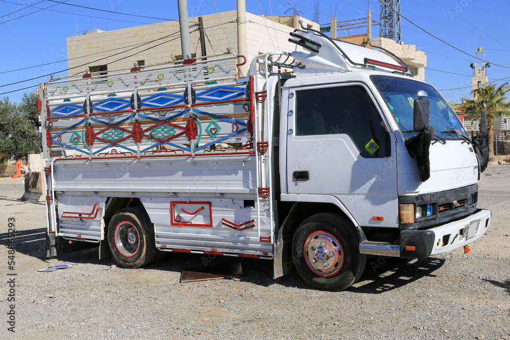 Jordanien - Typischer Lastwagen