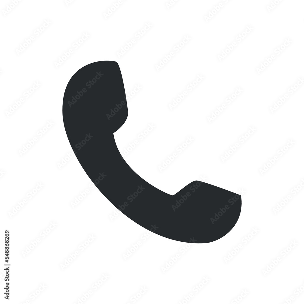Call phone icon, simple illustration Call phone icon, simple illustration