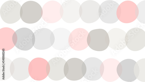 Gray and red pastel watercolor rounds background vector illustration.