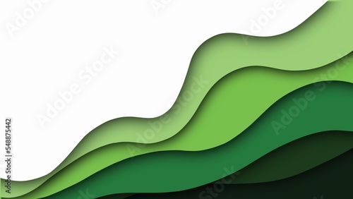 green abstract background