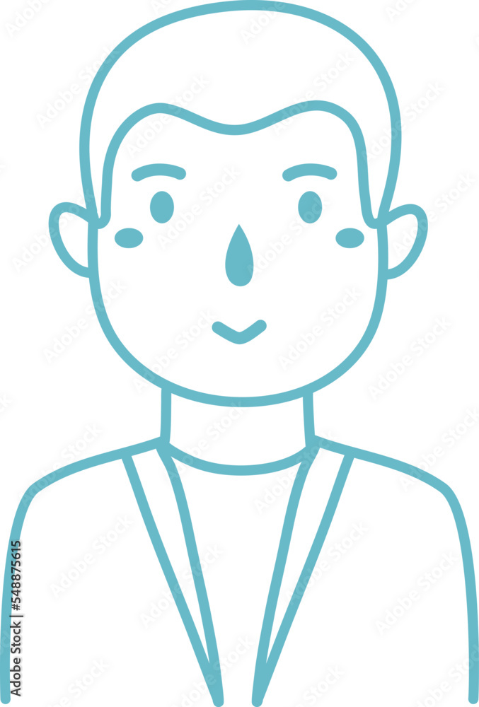 Hand drawn people avatar Hand drawn people avatar
