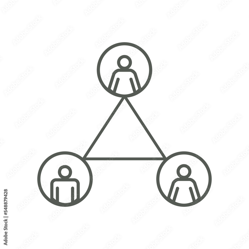Icon Depicting Infected People Using Contact Tracing to Contain the Spread of the CoronaVirus. Contact Tracing Covid-19 concept. Icon Depicting Infected People Using Contact Tracing to Contain the Spread of the CoronaVirus. Contact Tracing Covid-19 concept.
