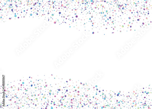 Kaleidoscope Glitter. Holographic Sparkles. Hologram Tinsel. Purple Party Confetti. Disco Celebrate Illustration. Retro Element. Festive Foil. Luxury Art. Pink Kaleidoscope Glitter