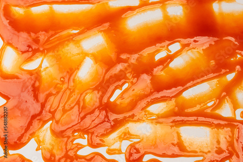 Wallpaper Mural Red sauce splashes as background. Torontodigital.ca