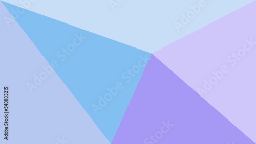 Simple blue purple template with triangles