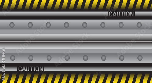 Animation of future modern industrial gate. suitable for open and closing video, game content, etc.
