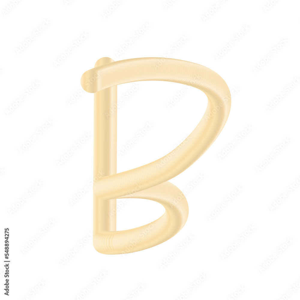 Obraz premium Alphabet wood