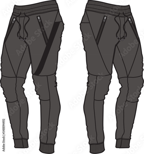 jogger pants template, sport, sweat pant	