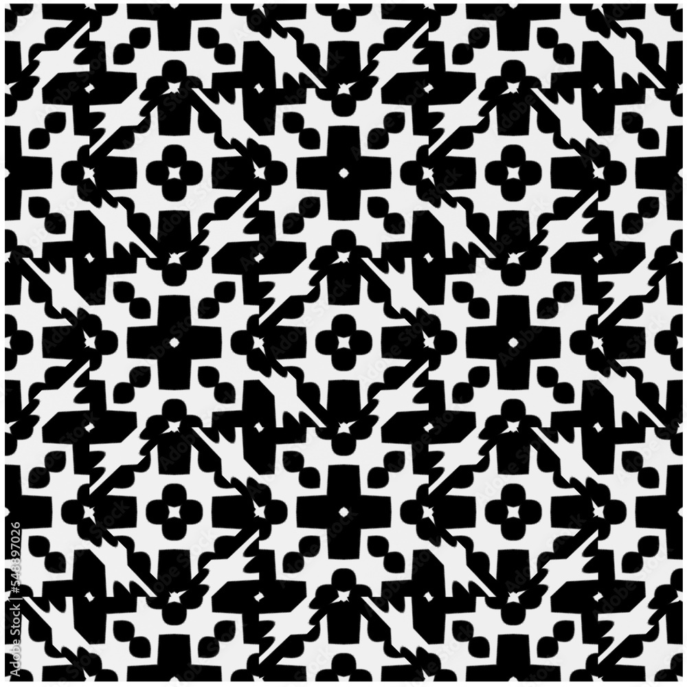 Monochrome Repeat Pattern.black and white grunge background.Abstract halftone pattern. Monochrome Repeat Pattern.black and white grunge background.Abstract halftone pattern.