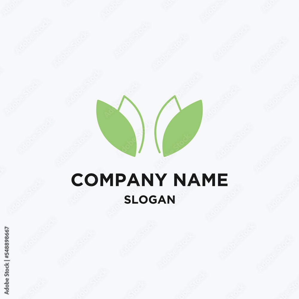 Nature leaf logo icon design template vector illustration Nature leaf logo icon design template vector illustration