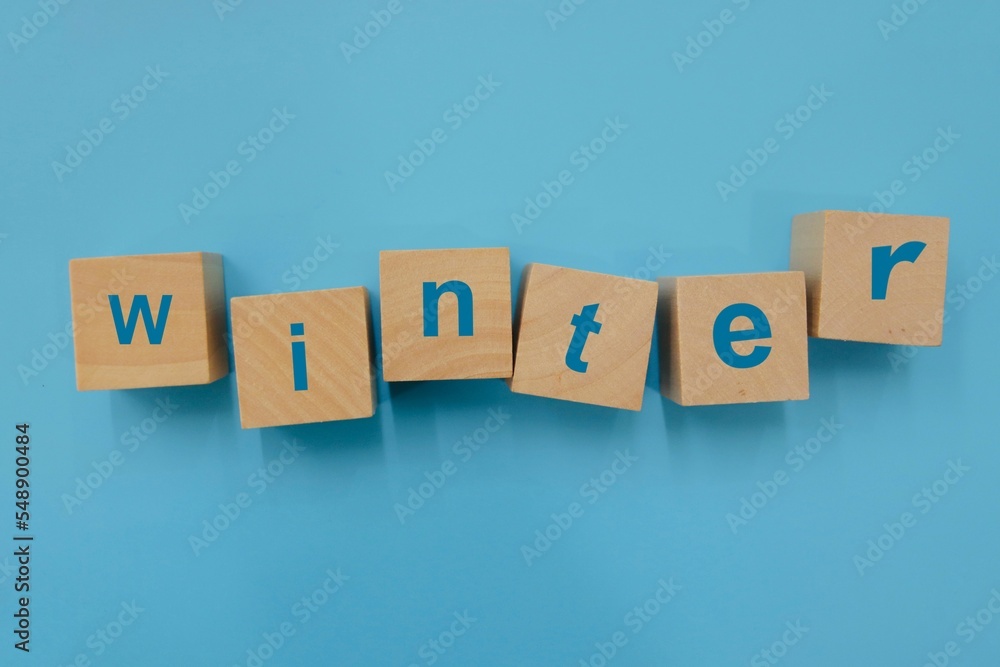 Obraz premium Winter background concept 