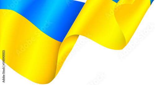 flag waving Ukraine
