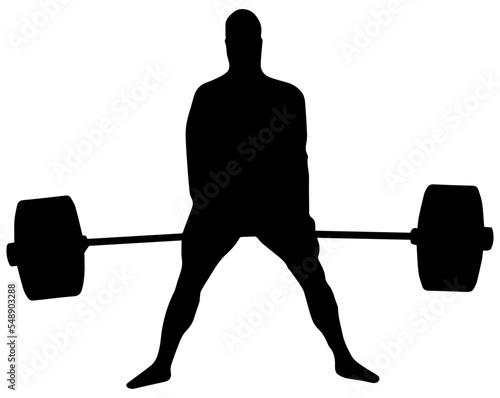 Sumo Deadlift Silhouette 