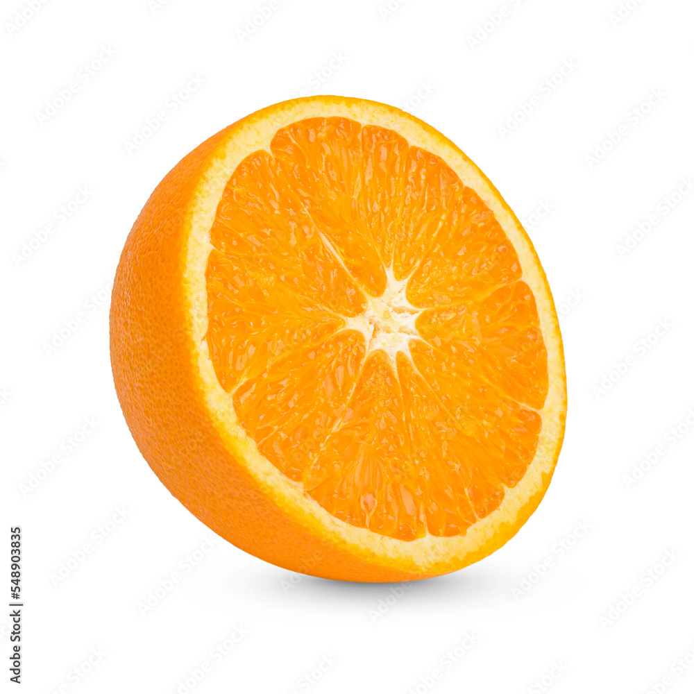 Fresh orange sliced isolated on transparent background (.PNG) Fresh orange sliced isolated on transparent background (.PNG)