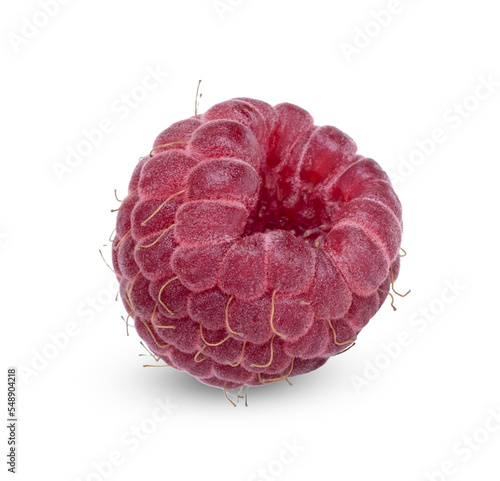 Fresh raspberry isolated on transparent background (.PNG)