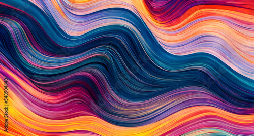 ABSTRACT COLOFUL ORGANIC WAVES BACKGROUND WALLPAPER