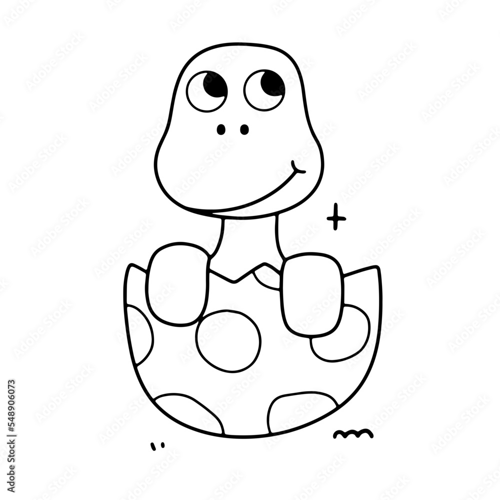 Dinosaur outline Dinosaur outline