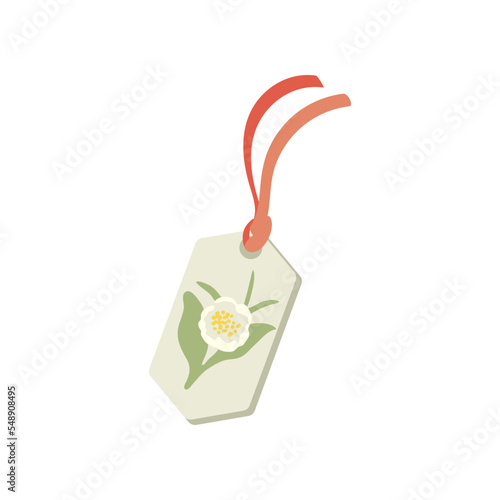 Aroma wax tablet for house decoration vector illustration. Cute home diffusers with flower scent isolated on white background. Aromatherapy, relaxation, comfort concept.
