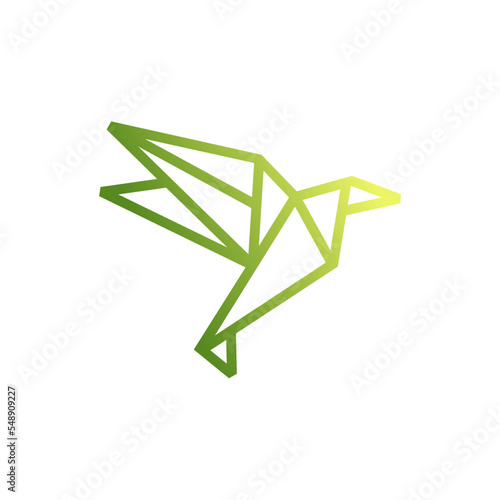 Bird Gradient Logo Design
