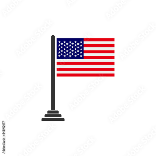 independence day of United states of America icon set vector sign symbl 