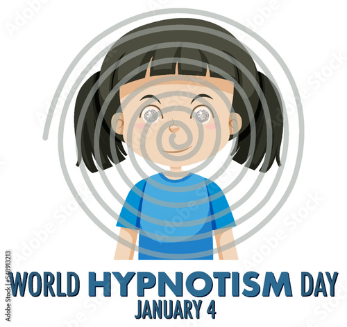 World hypnotism day January icon