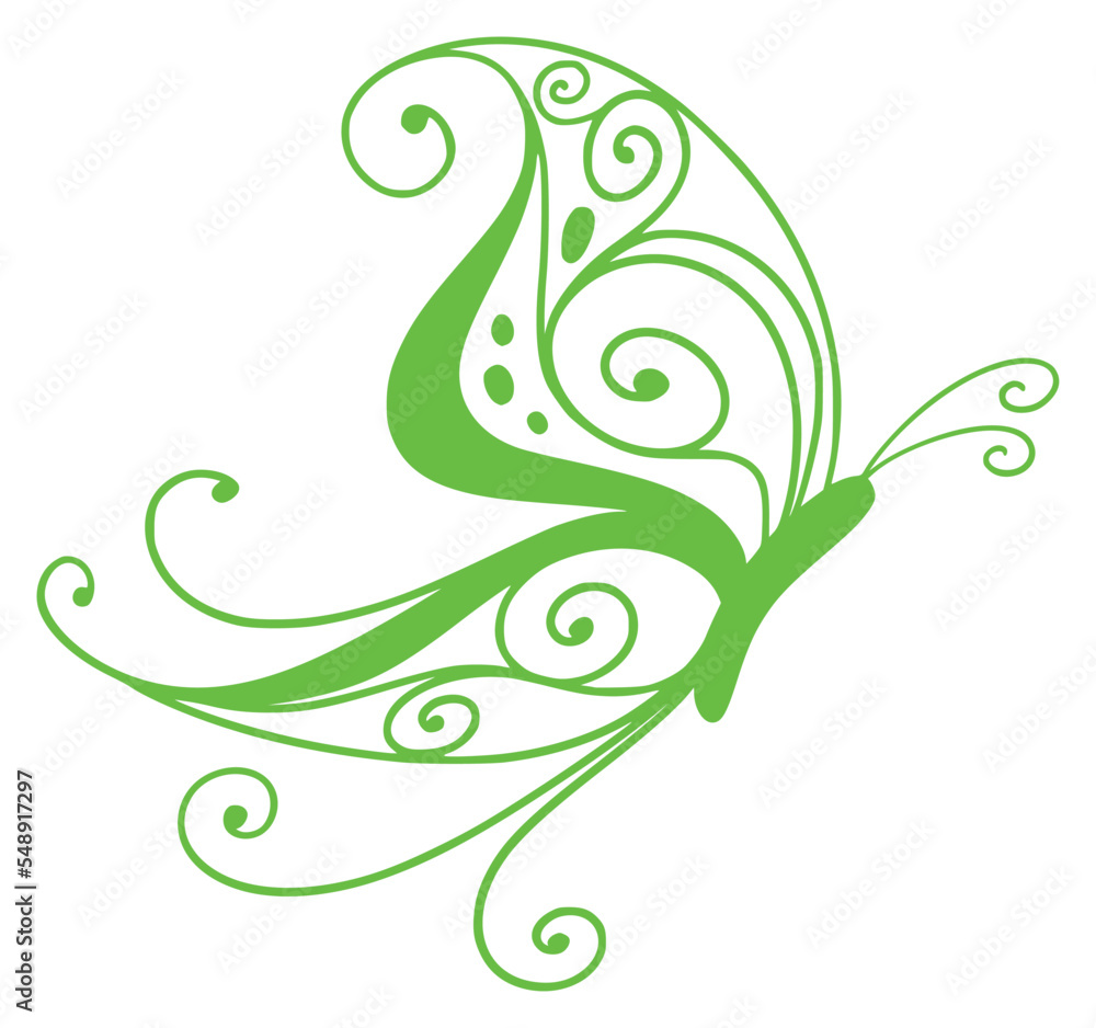 Butterfly sticker and icon design Butterfly sticker and icon design
