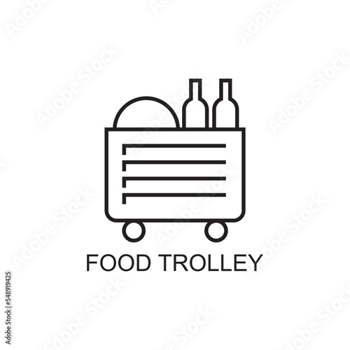 food troley icon , food icon