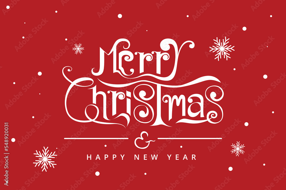 merry christmas vector background. Creative design greeting card, banner, poster.
