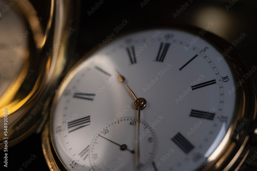 Gold pocket watch Gold pocket watch