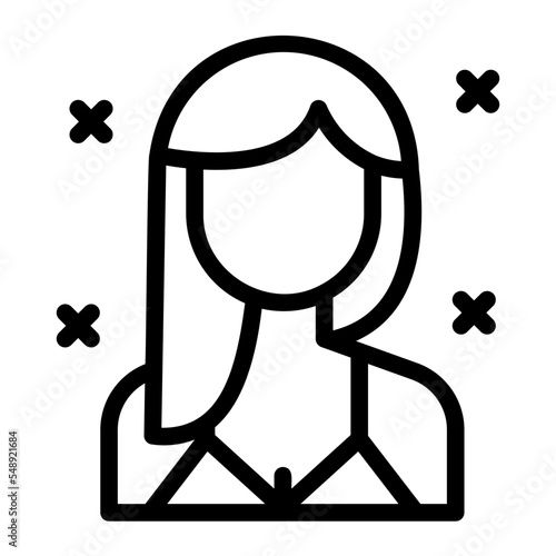 influencer line icon