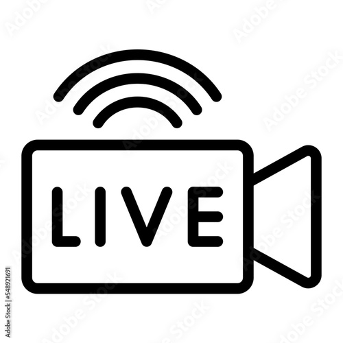 live line icon photo
