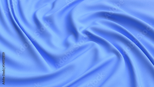 Blue colored cloth piece of fabric background