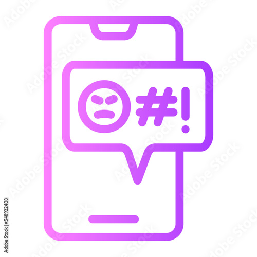 haters gradient icon