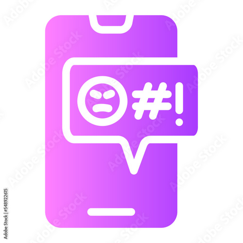 haters gradient icon
